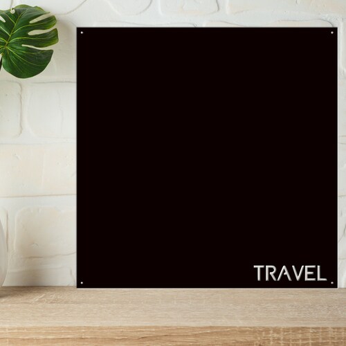 Travel Board for Wall Gift for Traveler Travel Etsy