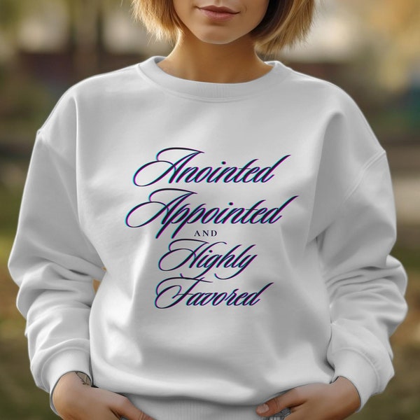 Tee PNG Sublimation Design for Anointed, Appointed, Blessed not Stressed Religious Faith PNG Instant download, Double Sided Coffee PNG also