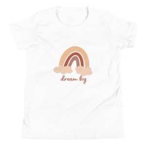 Dream Big Rainbow Youth Short Sleeve T-Shirt