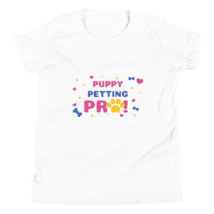 Puppy Petting Professional Youth Short Sleeve T-Shirt