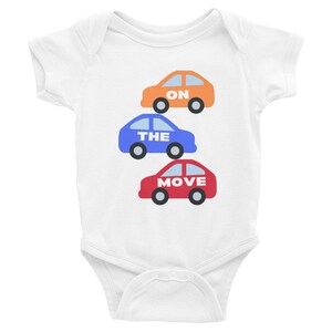 Body niemowlęce On the Move Cars