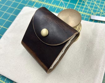 Foldable canvas pouch