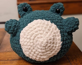 Chunky Frog Crochet Pattern **PDF ONLY**