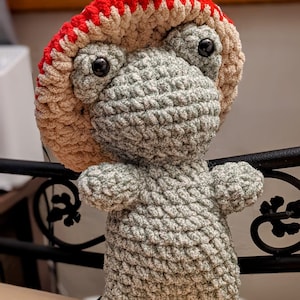Mushroom Frog Crochet Pattern **PDF only**