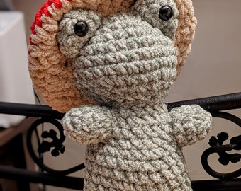 Mushroom Frog Crochet Pattern **PDF only**