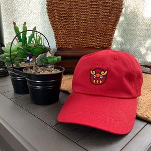 Fire Type Embroidered Hat
