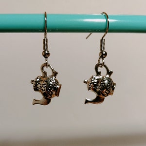 Teapot Earrings