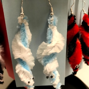 Worm on a String Earrings