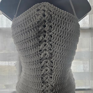 Backless top