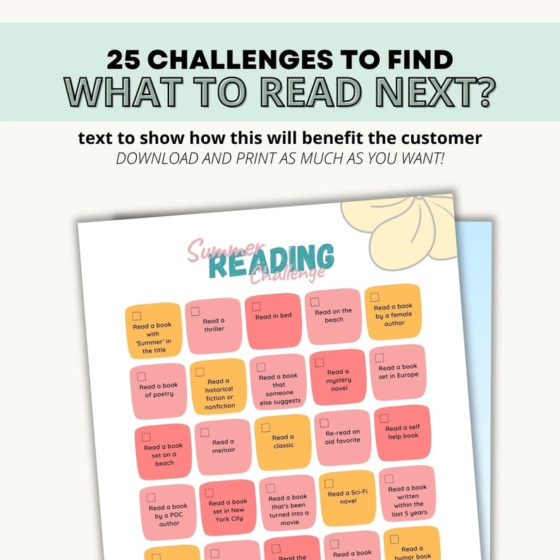 Summer Reading Challenge - Kids and Adults Bundle! Summer Reading ...