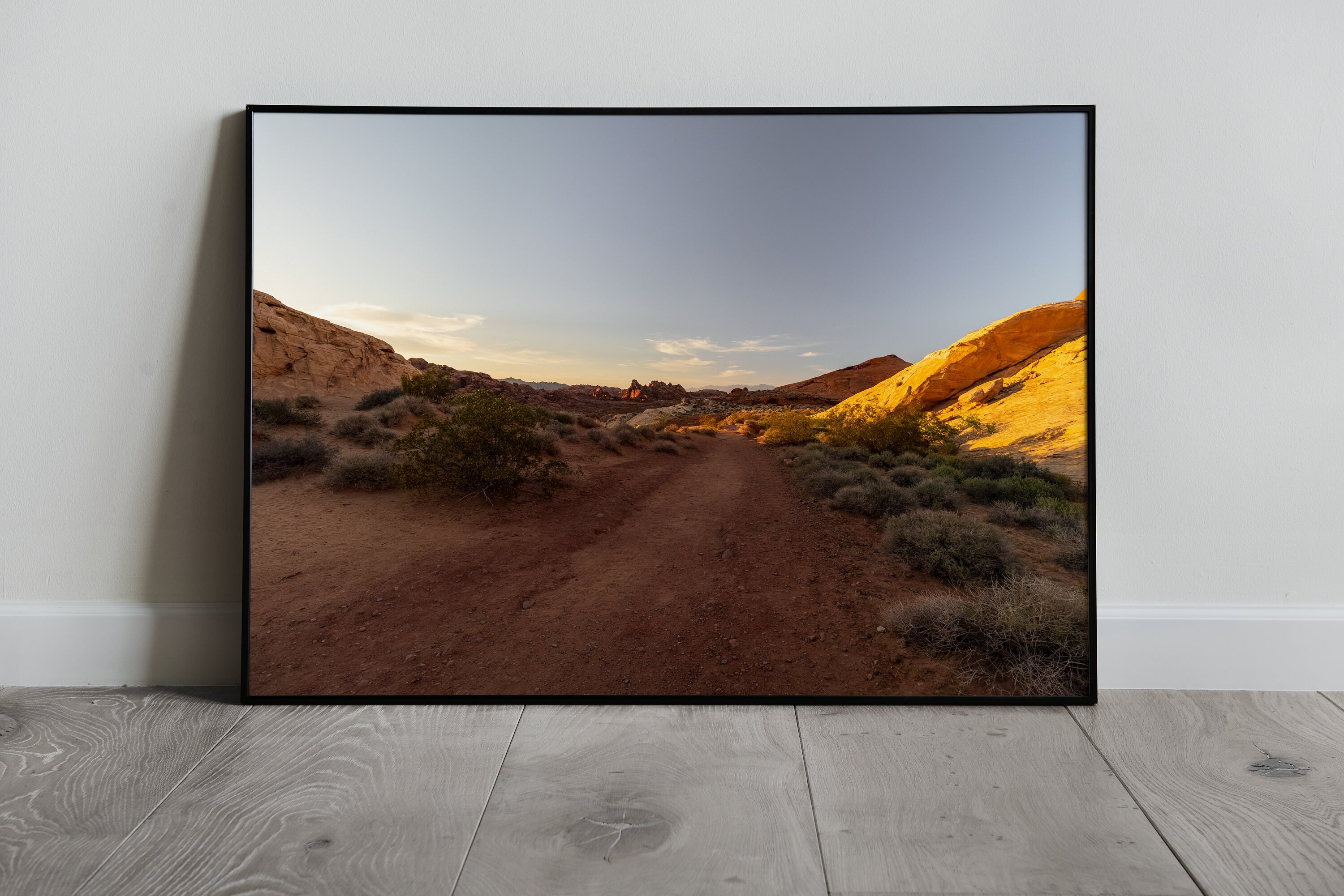 Valley of Fire State Park Trail, Nevada, Southwest Desert, Wall Decor, Digital Print, Instant Download