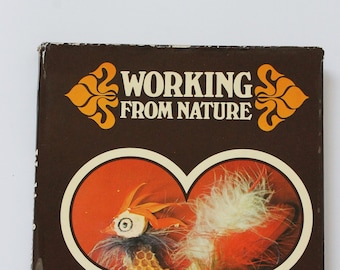 1974 'Working From Nature' Colour Crafts Book MINT CONDITION HARDCOVER