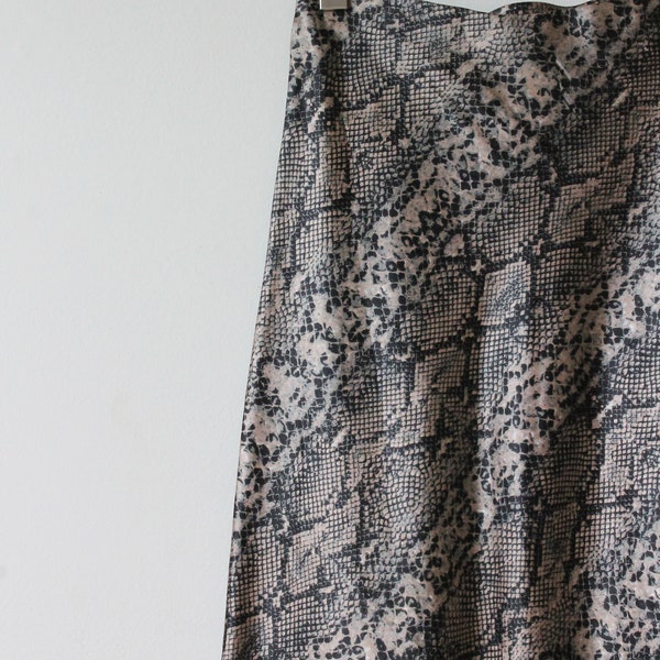 Sans Souci Snake Print Midi Skirt Size Small