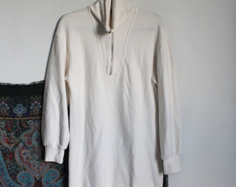 Zara 3/4 Zip Sweater Dress Size Small