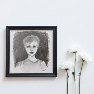 original artwork, pencil drawing