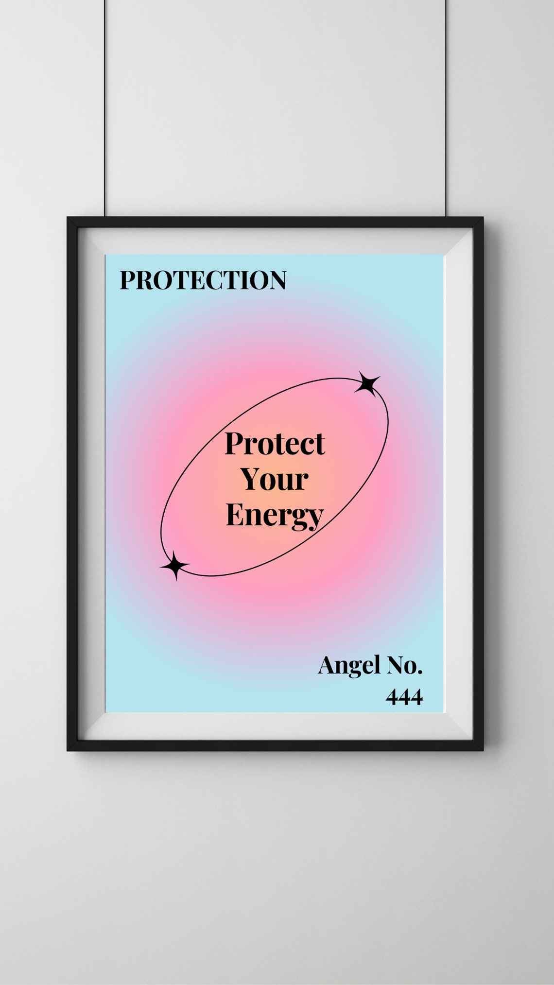 Protect Your Energy Digital Poster - Etsy