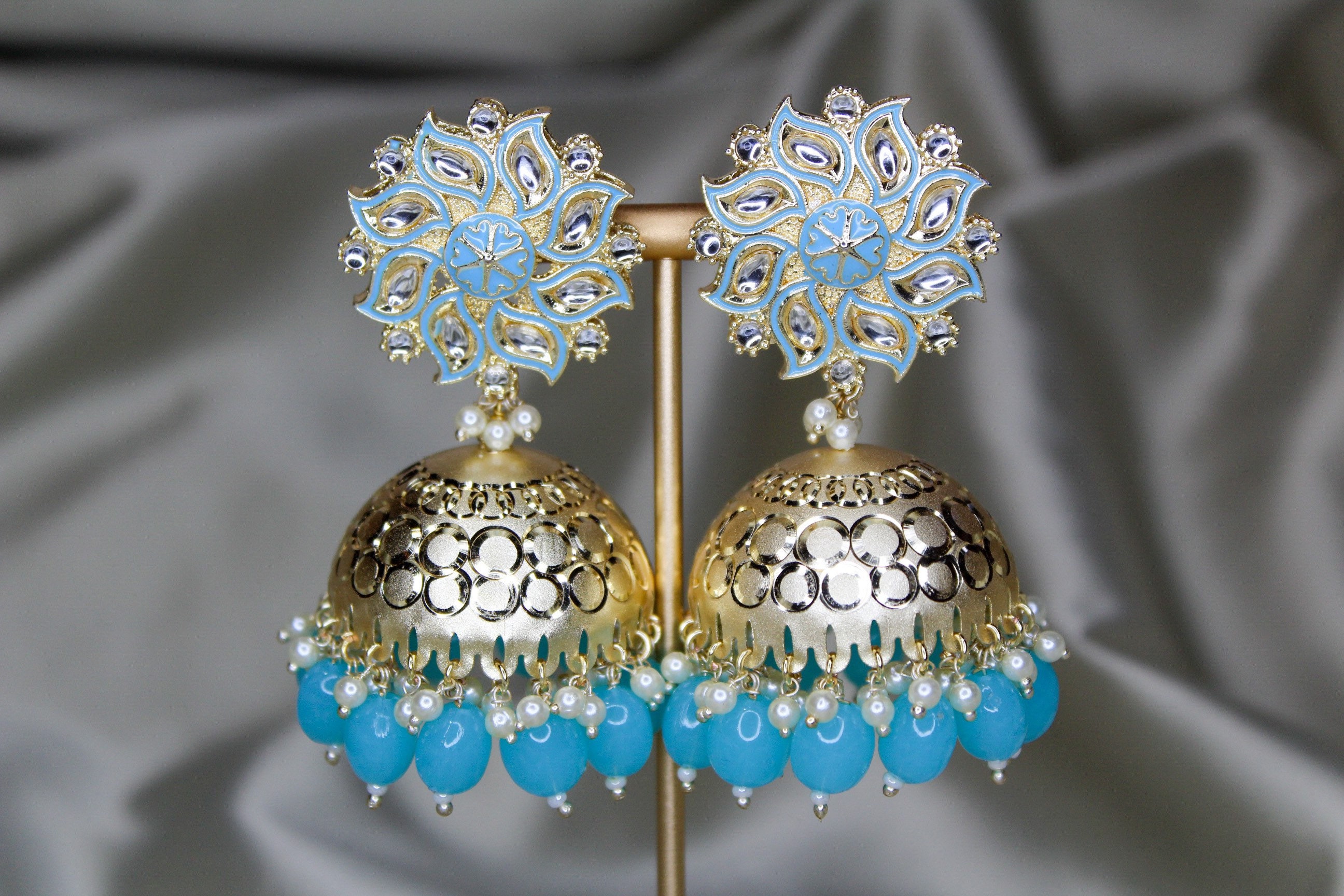 Indian Jhumka Earrings Jewelry Women | Earrings Women Dangling Jhumka -  Women's - Aliexpress