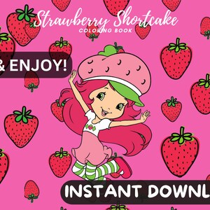 Strawberry Shortcake Coloring Book 2013 BNIP 