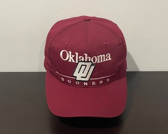 OKLAHOMA SOONERS AJD Snapback Script 