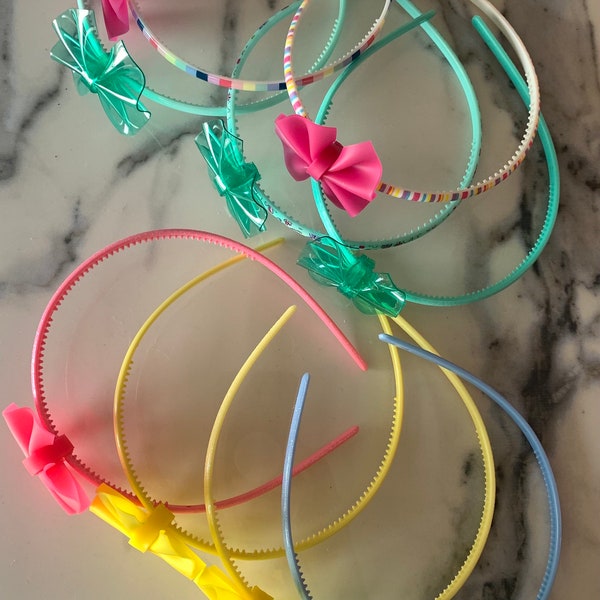 Jelly Bow Headbands