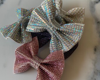 Glam Sparkle Bow Clip