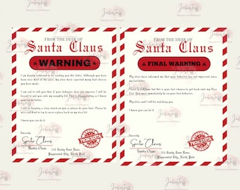 Santa Warning Letter: Final Notice (PDF)