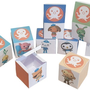Octonauts Geburtstagsparty Leckerbissen Set: 9 Charakterdesigns