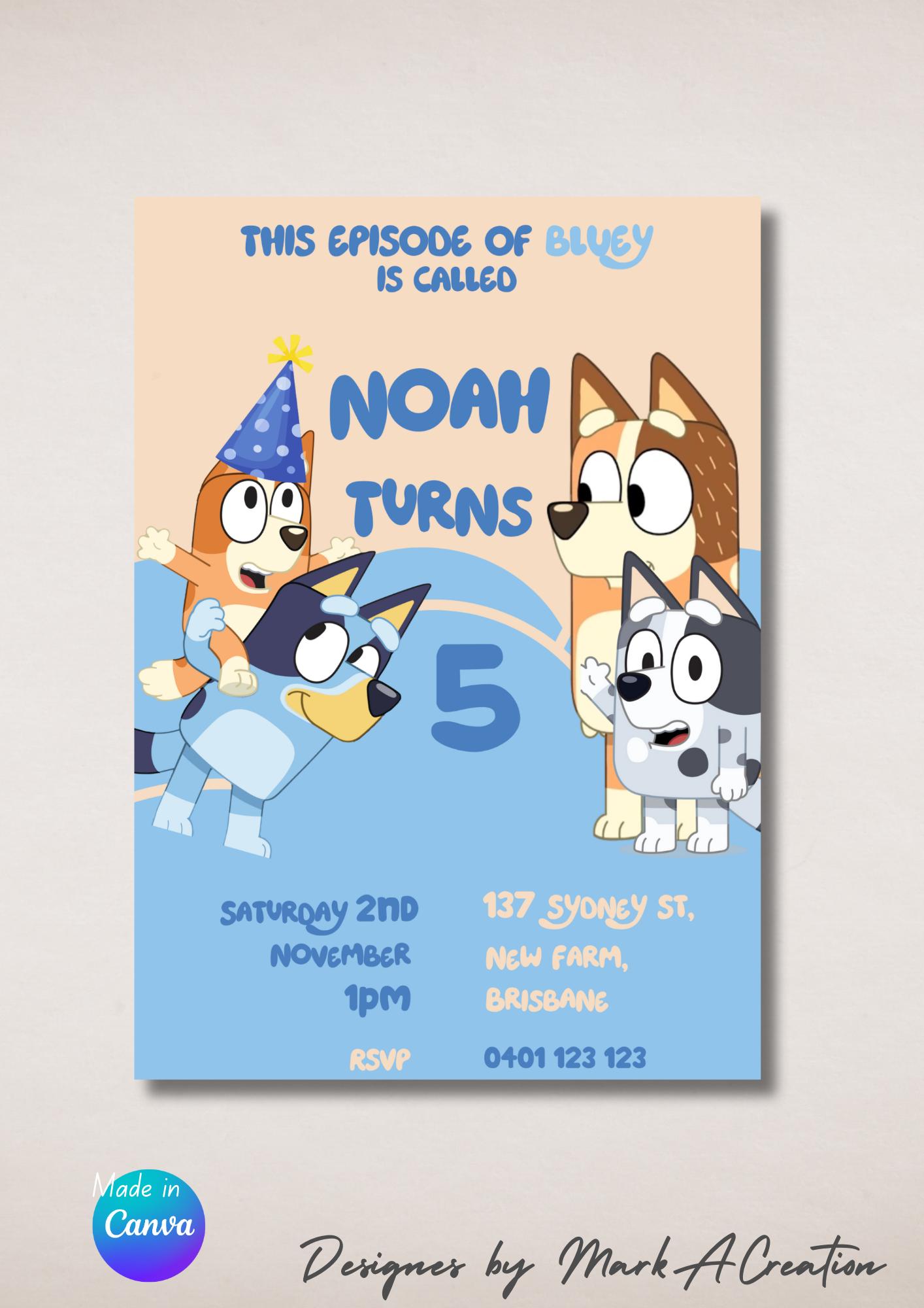 Bluey + Thank You Card Bundle