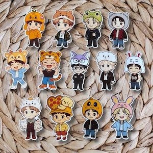 Seventeen x Miniteen: Plush Hat Stickers