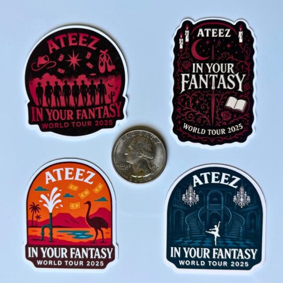 ATEEZ ソンファ IN YOUR FANTASY ポラロイド ステッカー Ateez