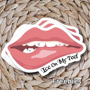Ateez “Ice on my Teef” Stickers (Freebie Packs)