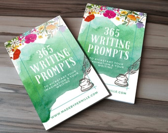 365+ Creative Writing Prompts motivational e-book for your writing habit