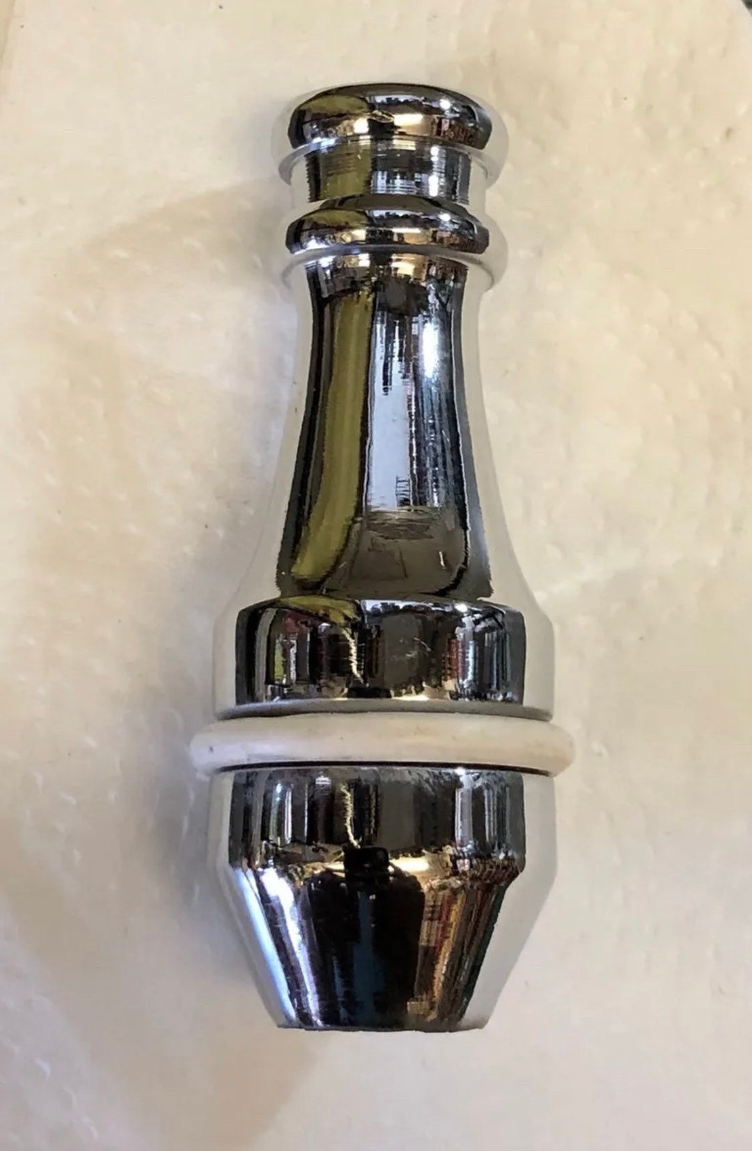 New Large Heavy Duty Chrome Pull Cord Weight Light Switch Shower Toilet ...