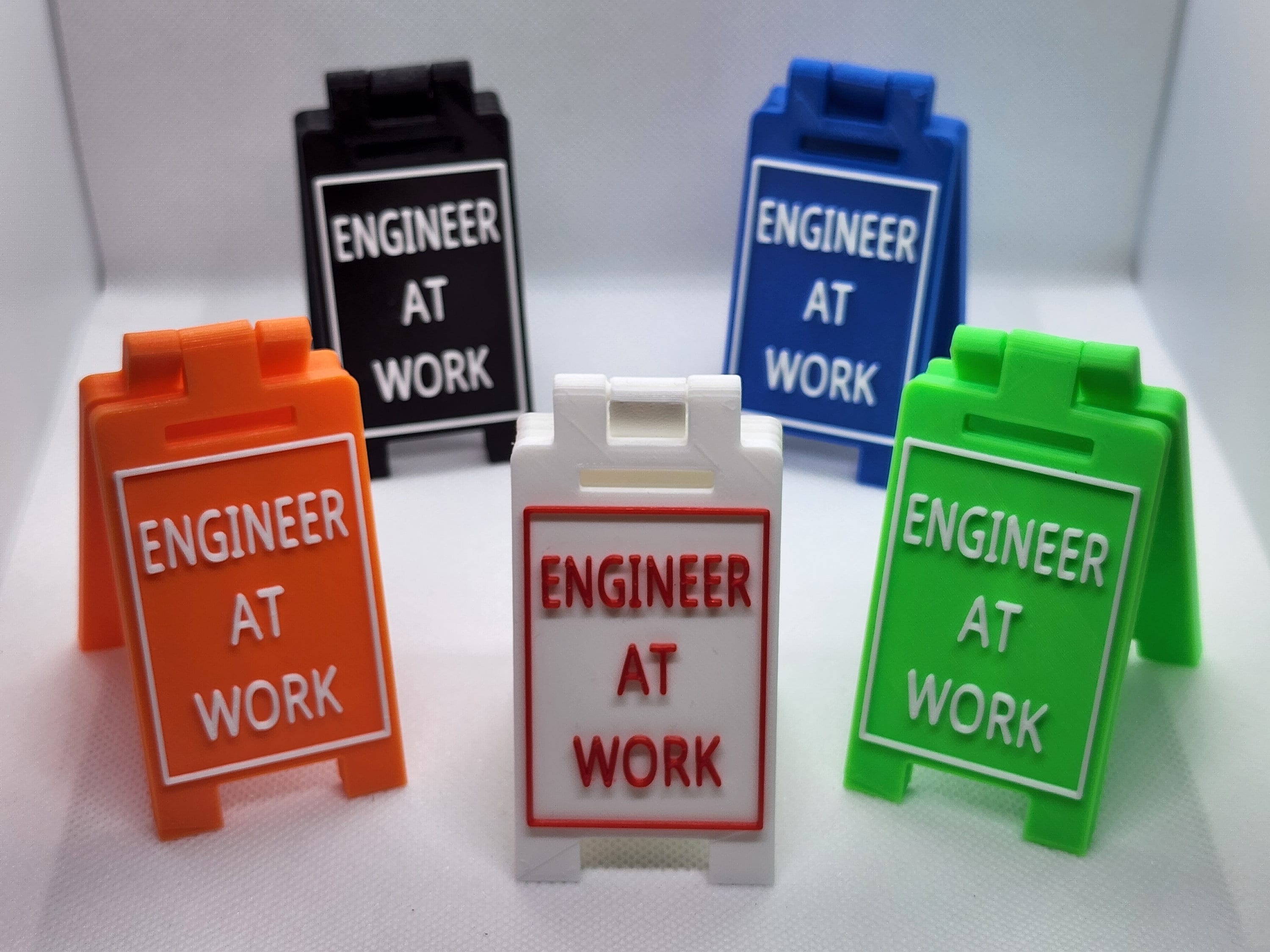 ENGINEER AT WORK Wet Floor Sign - Etsy