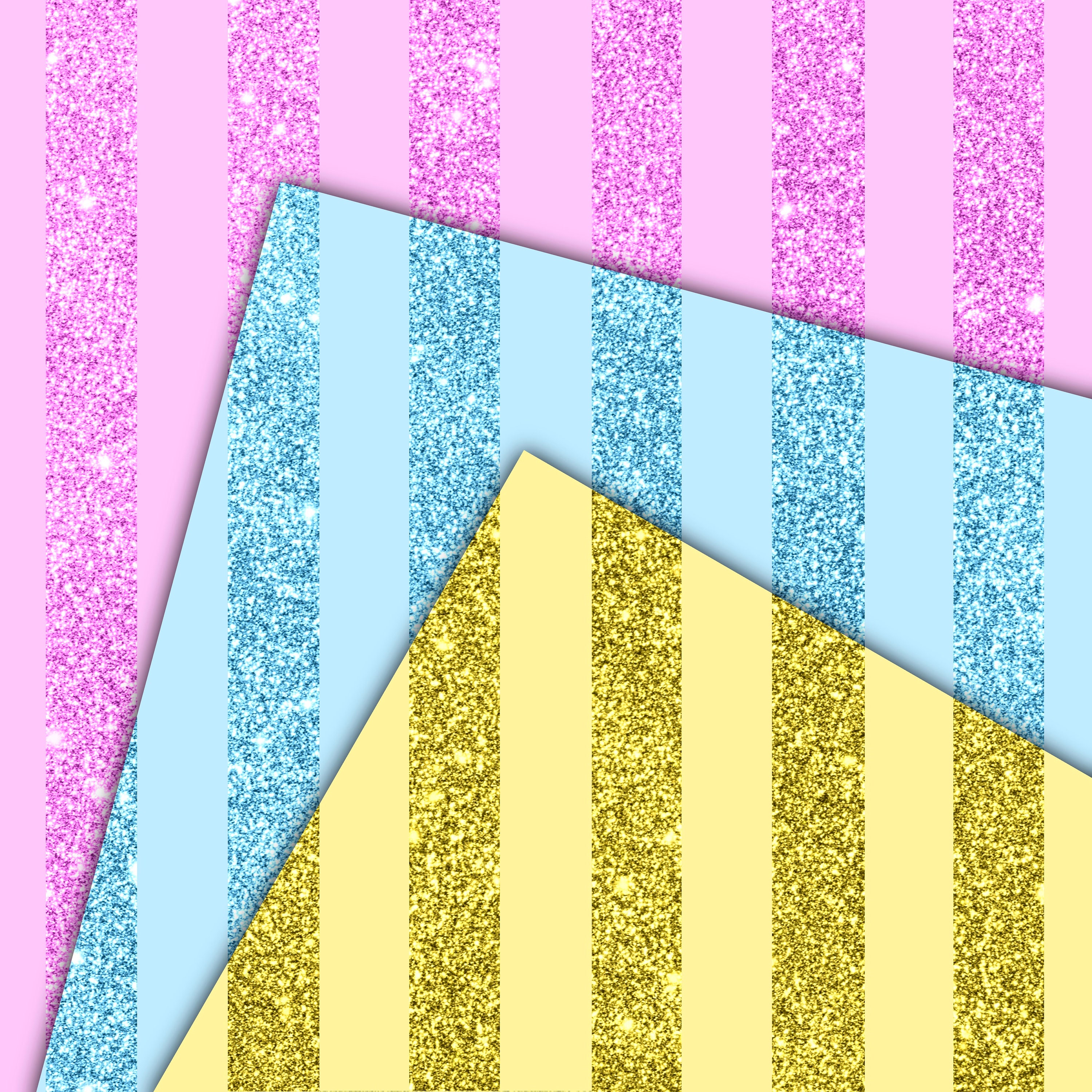 Easter GLITTER Digital Paper + Two BONUS Papers! - Scrapbook Paper ...
