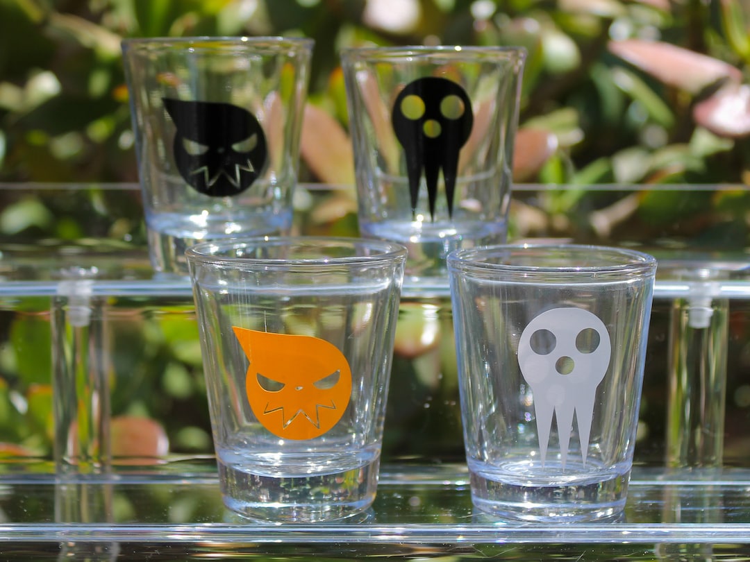 Anime Shot Glass Etsy