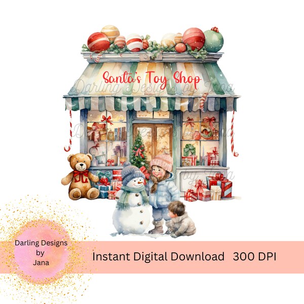 Santas Toy Shop - Etsy
