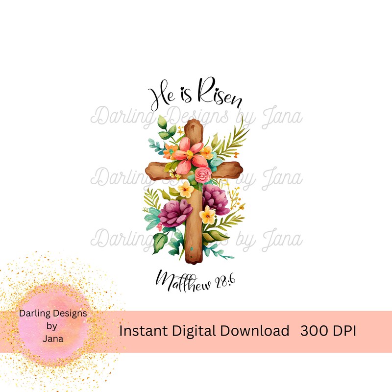 He is Risen Wreath - Etsy