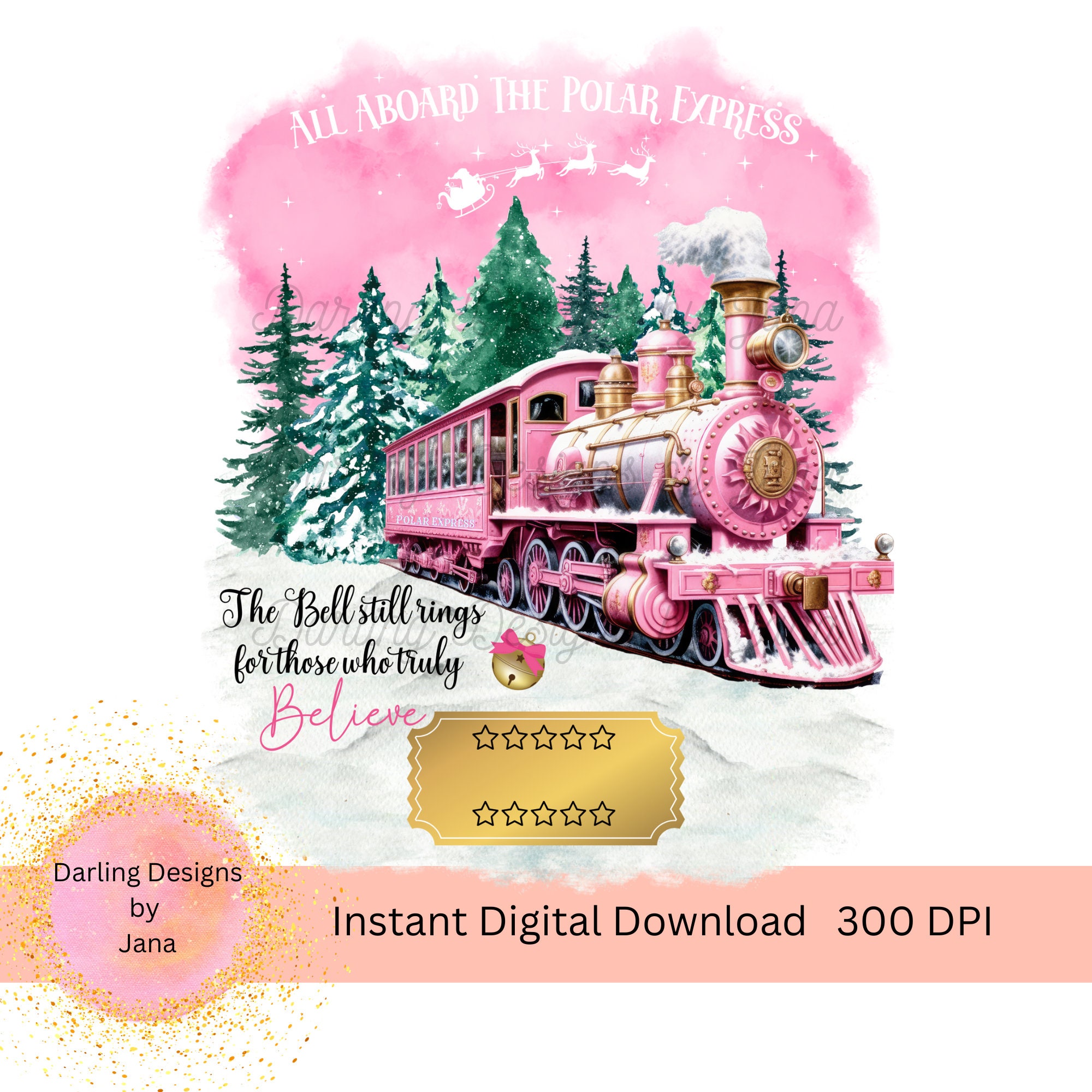 All Aboard the Polar Express PNG, the Bell Still Rings for Those Who ...