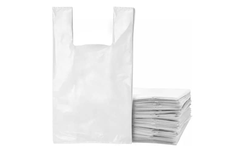 White Plastic Shopping Bags