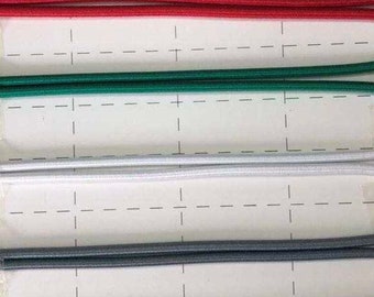 Elastische Gummikordel - Stretchseil zum Festbinden, Gepäck, Dachträger, Garten, Basteln | Verschiedene Farben & Längen