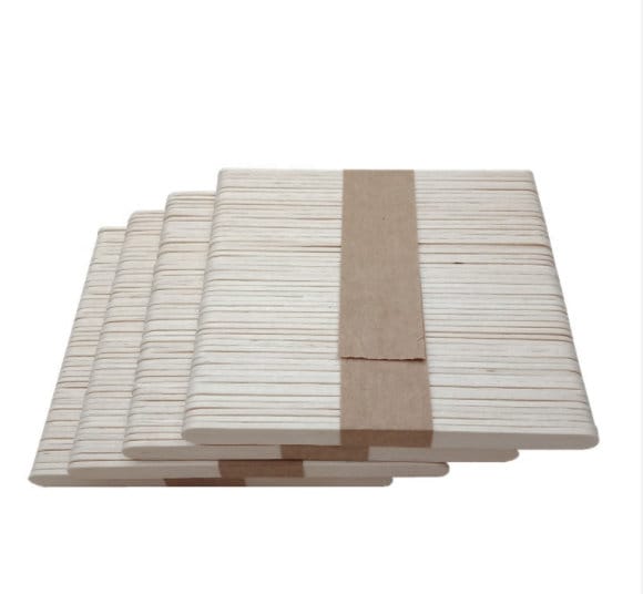 Plain Wooden Lolly Sticks Natural Kids Crafts Arts Handmade Modelling