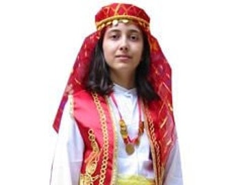 Tradinational Turkish Kids Dress Folk Dance Costume Ottoman Anatolian, funny traditional girl dress