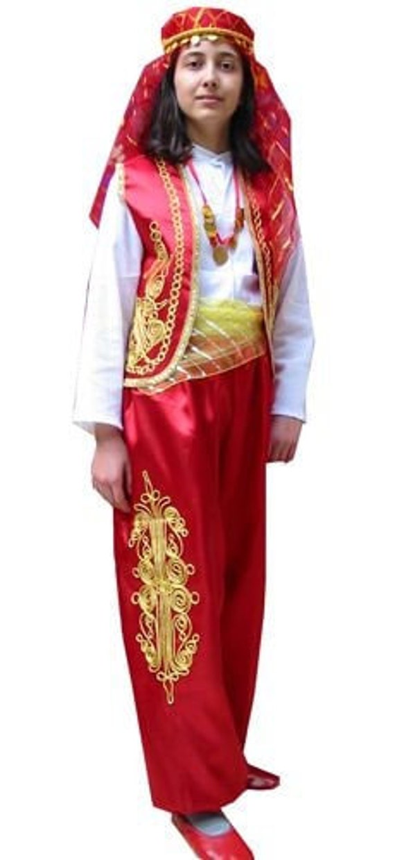 Tradinational Turkish Kids Dress Folk Dance Costume Ottoman - Etsy Tradinational Turkish Kids Dress Folk Dance Costume Ottoman - Etsy