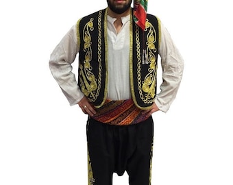 Ottoman Man Outfit Folk Anatolian Turkish Costume