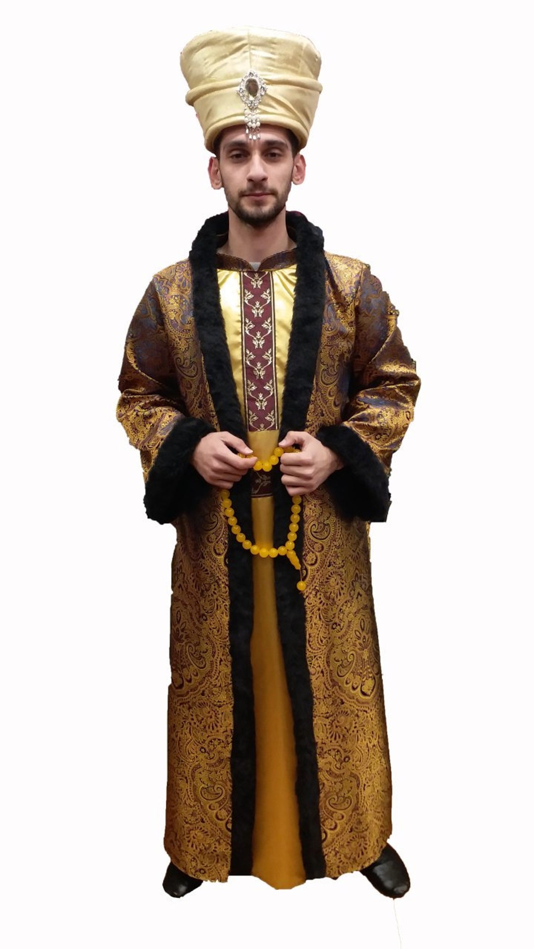Ottoman Grand Vizier Costume Sultan Dress Padishah Outfit Turkish Etsy UK
