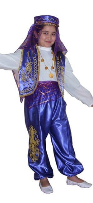Zeybek Girl Dress Local Folk Dance Costumes Authentic Clothes Special for Kids