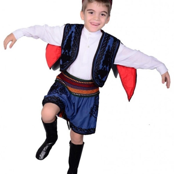 Zeybek Turkish Folk Dance Costume Yoruk Efe Ali Harmandalı Outfit