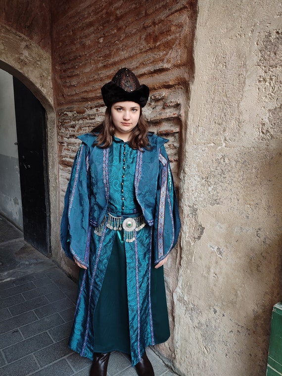 Buy Bala Khatun Clothes , Halime Khatun Clothes , Archery Woman Dress ,  Turkish Traditional Costum      Online in India - Etsy
