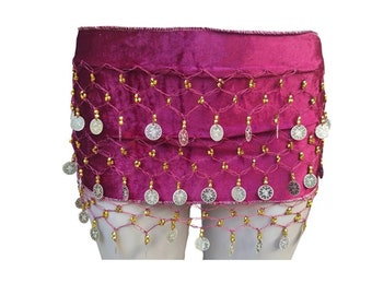 Sequin Pink Dance Sakira Belt Gift Belt For Henna